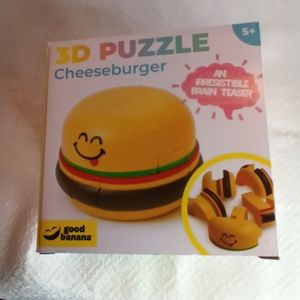3D Cheese Burger Puzzle